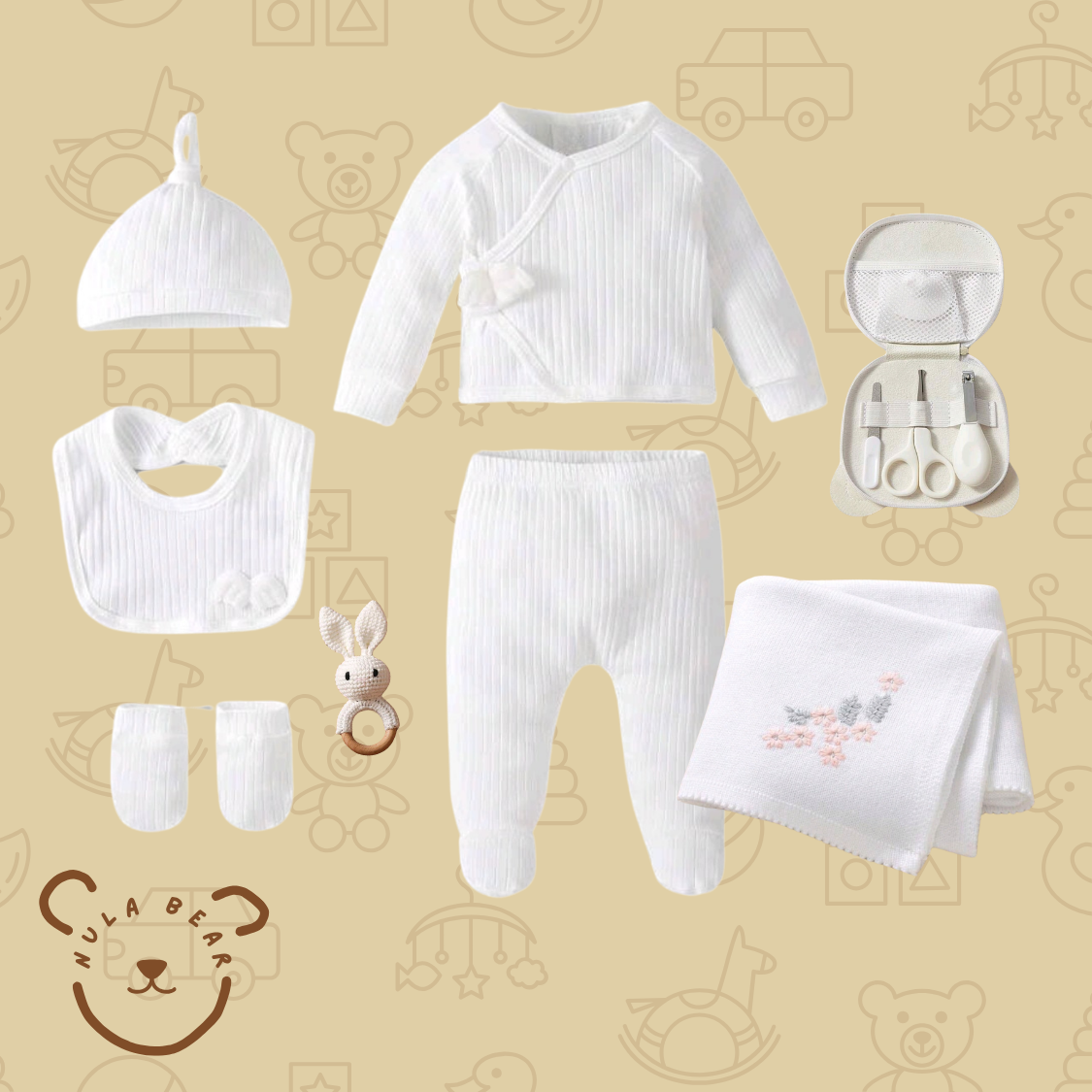 All white gift set (girl)