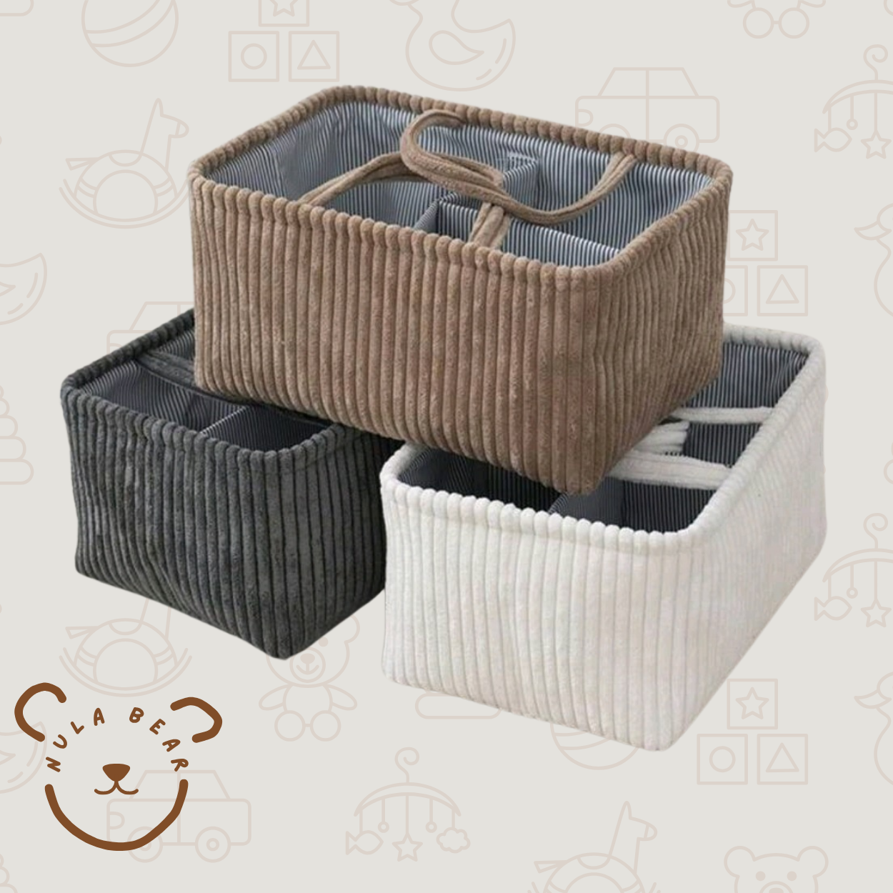 Baby Diaper Caddy Organizer