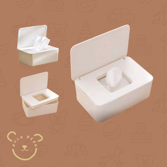 Nula Bear Baby Wipes Holder Box