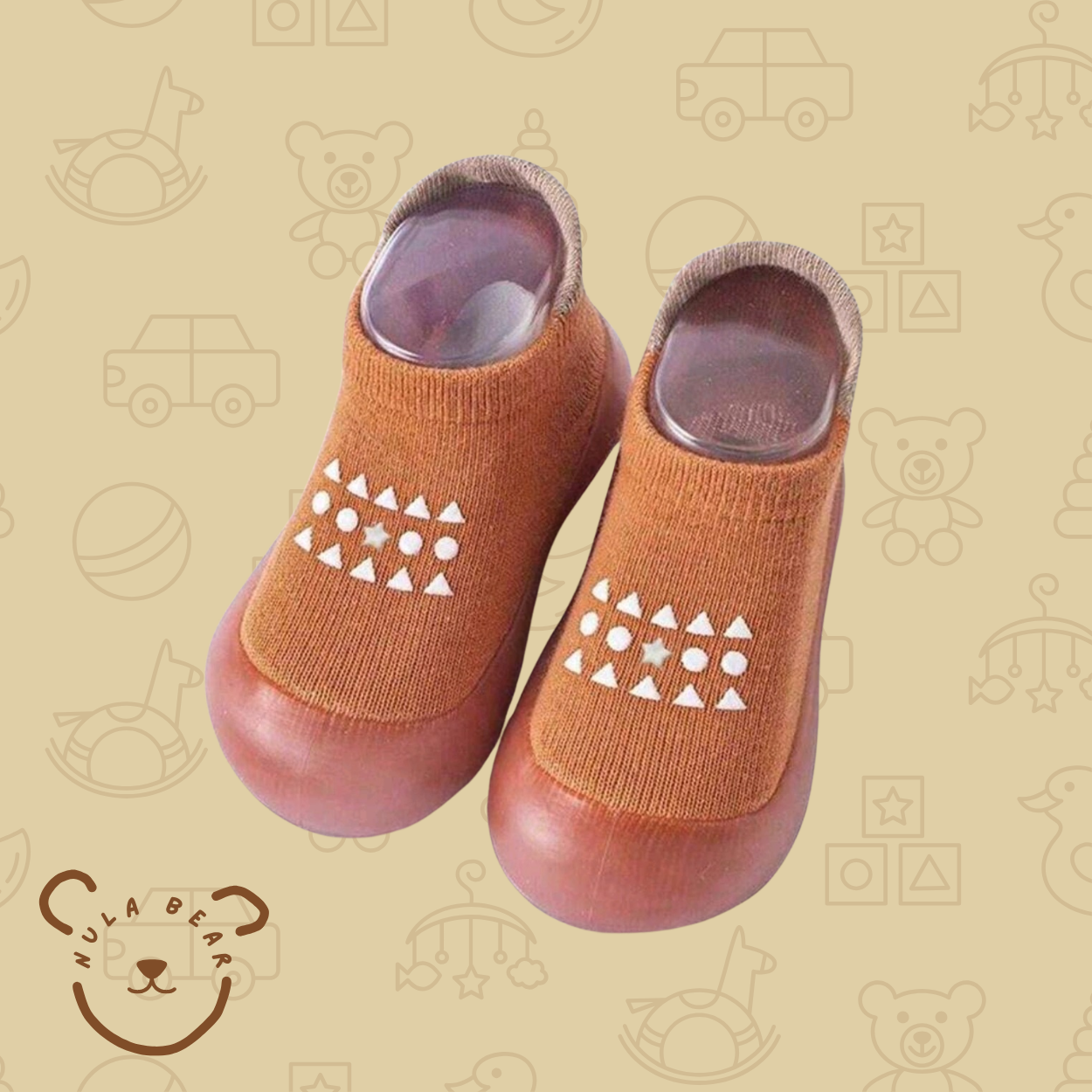 Nula Bear First Walker Shoes