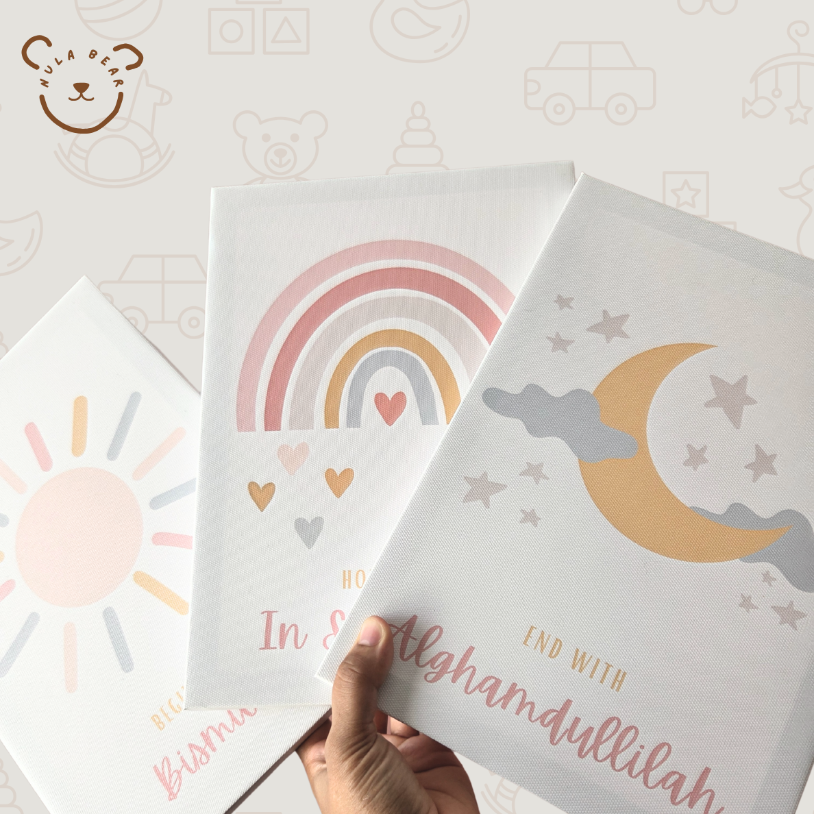 Nula Bear Custom Wall Art