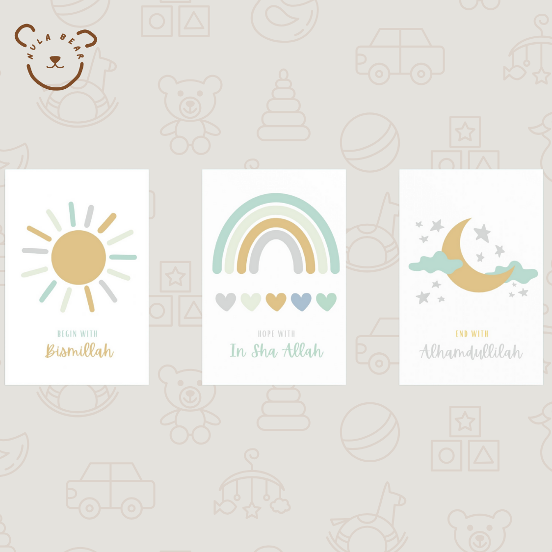 Nula Bear Custom Wall Art