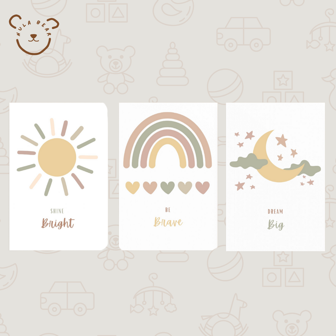 Nula Bear Custom Wall Art